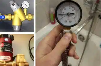 Давление воды в водопроводе.